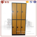 Steel godrej cupboard wardrobe,safe digital lock 6 door locker cabinet